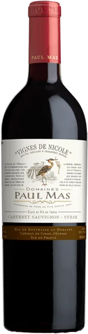 photo Vignes de Nicole Cabernet Sauvignon Syrah 2023