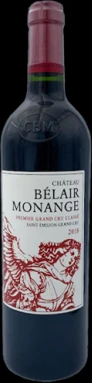 photo Château Bélair Monange 2018 1er Grand Cru Classé B