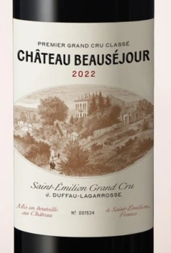 photo Château Beauséjour 2022 1er Grand Cru Classé B