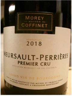 photo Meursault Perrieres 1er Cru Morey Coffinet 2018