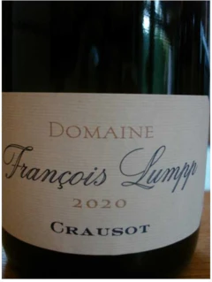 photo Givry Crausot Rouge 1er Cru de Francois Lumpp 2020