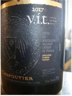 photo Domaine de Bila-Haut V.I.T. Cotes du Roussillon Villages Chapoutier 2017