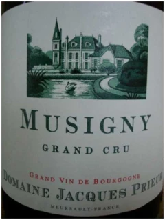 photo Musigny Grand Cru 2011 Jacques Prieur