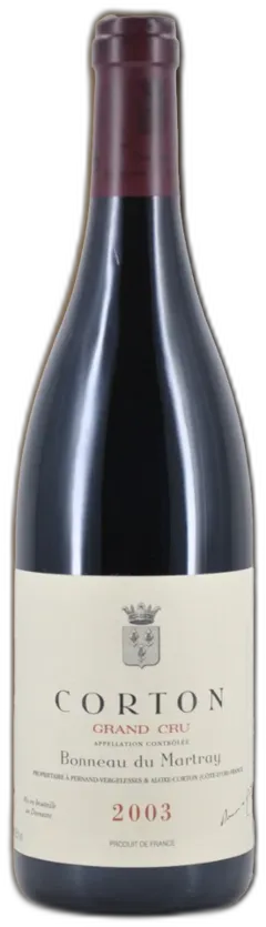 photo du vin Bonneau du Martray Corton