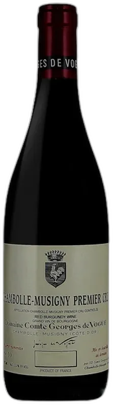 capture du vin Domaine Comte Georges de Vogüé Chambolle-Musigny 1er Cru