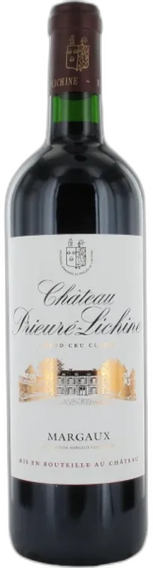 photo du vin Prieuré Lichine