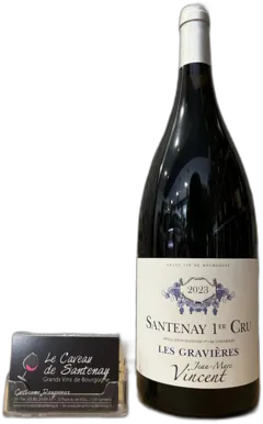 capture du vin Jean-Marc Vincent Santenay 1er Cru Rouge "Beaurepaire"