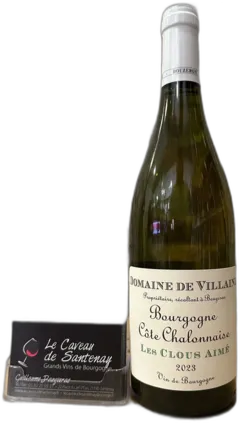 photo du vin Domaine a & p de Villaine "les Clous Aimé" Cote Chalonnaise Blanc Bio