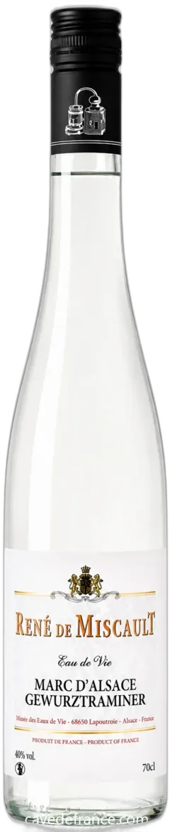 illustration du vin Marc d’Alsace Gewurztraminer René de Miscault