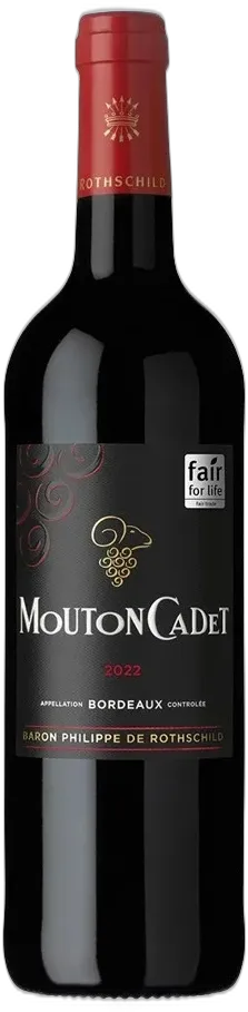 photo du vin Mouton Cadet Baron Philippe de Rothschild