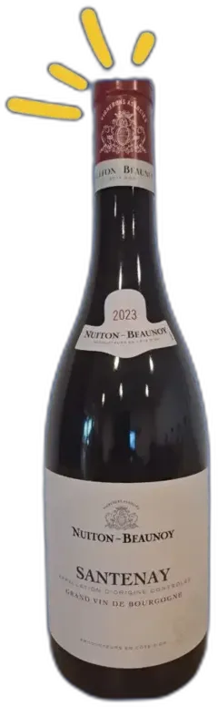 capture du vin Santenay Nuiton‑Beaunoy