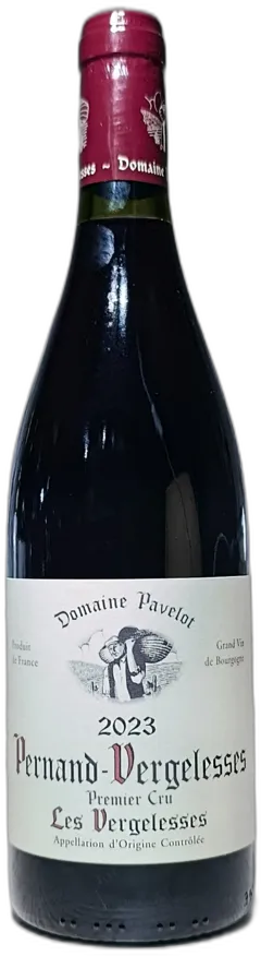 vue du vin Pernand-Vergelesse 1er Cru les Vergelesses Domaine Pavelot