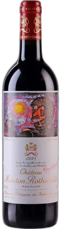 vue du vin Collection Château Mouton Rothschild 1er Cru Classé