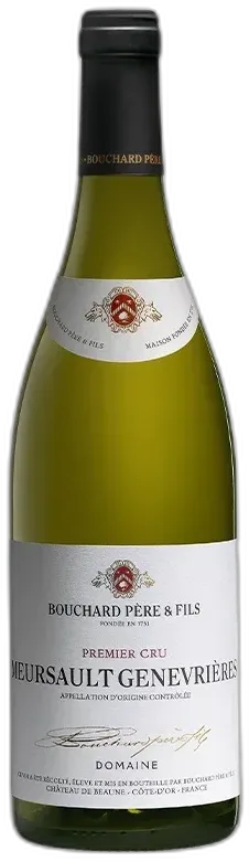capture du vin Domaine Bouchard Père et Fils Meursault 1er Cru Genévrières