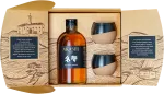 vue du vin Whisky Akashi Meisei en 2 Verres en Porcelaine