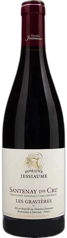 vue du vin les Gravières Rouge Domaine Jessiaume