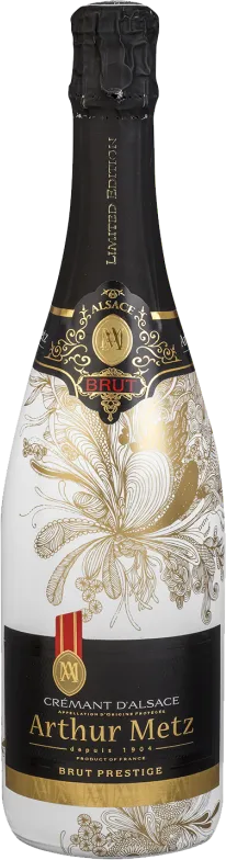 image du vin Crémant Brut Édition Limitée Blanc et or