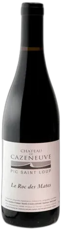 photo Château Cazeneuve Cuvée le Roc des Mates Pic Saint Loup Vin Rouge Bio ab