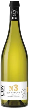 photo Domaine Uby n°3 Colombard Sauvignon Igp Côtes de Gascogne Vin Blanc