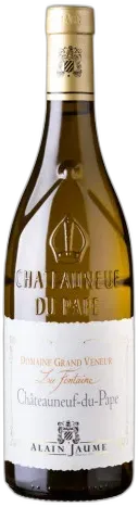 photo Domaine Grand Veneur la Fontaine Château Neuf du Pape Aoc Vin Blanc Bio