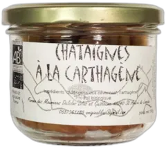 photo du vin Châtaignes à la Carthagène Bio Ferme des Mourènes 130g