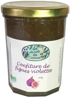 photo Confiture de Figues Violettes Bio les Secrets des Cévennes 400