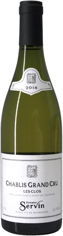 photo du vin les Clos 2020 Domaine Servin, Chablis Grand Cru