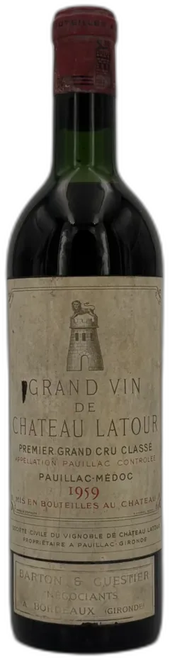 photo du vin Château Latour 1er Grand Cru Classé