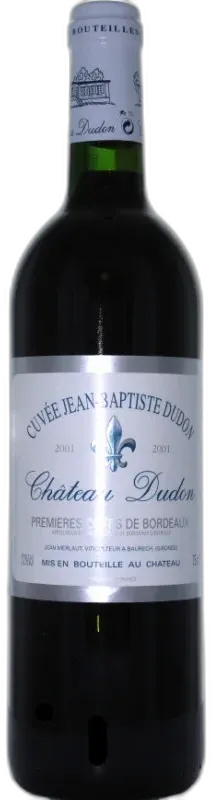 photo du vin Cuvee Jean Baptiste Dudon