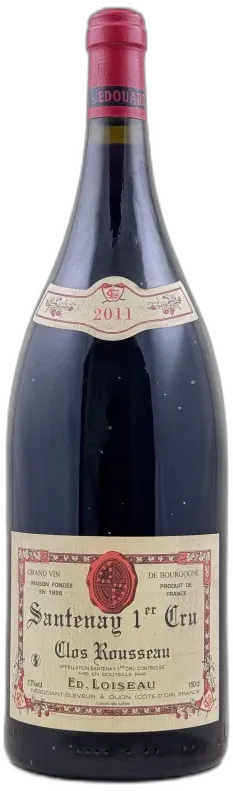 photo du vin Bourgogne Santenay 1er Cru "Clos Rousseau" Rouge Christian Sorine