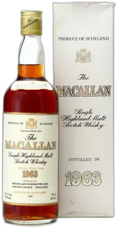 photo Macallan 1963 Special Selection