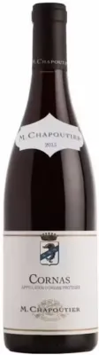 vue du vin Chapoutier Temenos Cornas Rouge