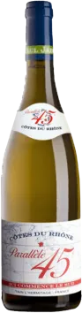 image du vin Paul Jaboulet "Parallele 45" Côtes du Rhône Blanc Bio