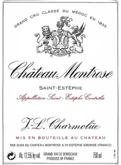 vue du vin Château Montrose