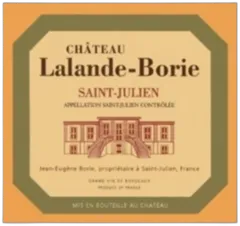 photo du vin Château Lalande Borie