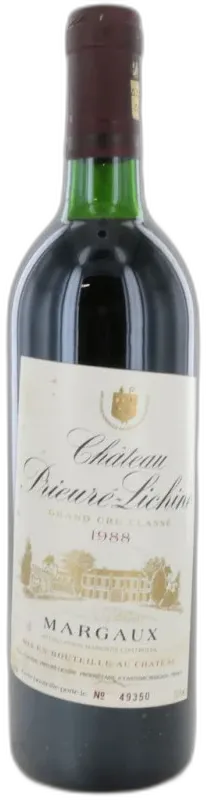 photo du vin Prieuré Lichine