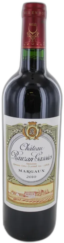 image du vin Rauzan Gassies