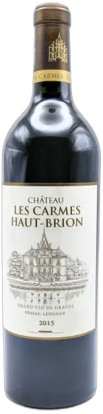 vue du vin Château les Carmes Haut Brion
