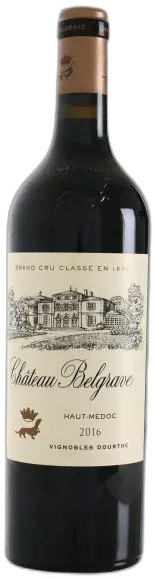 photo du vin Château Belgrave Château Belgrave