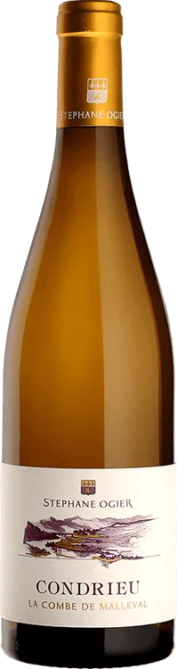 vue du vin Condrieu "la Combe de Malleval"