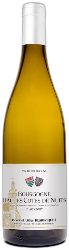 image du vin Domaine Remoriquet Bourgogne Hautes Côtes de Nuits Blanc