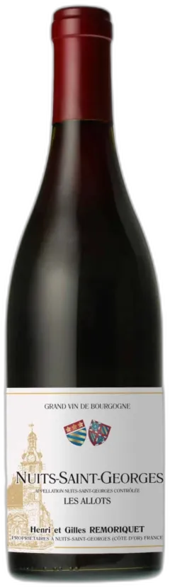 photo du vin Domaine Remoriquet Nuits-Saint-Georges les Allots Rouge