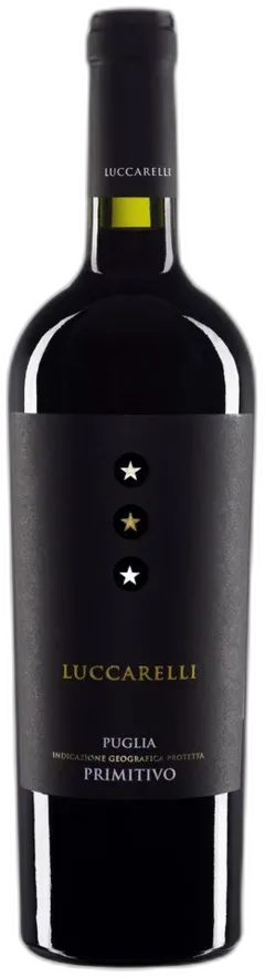 capture du vin Luccarelli Primitivo