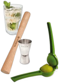 image du vin Set Cocktail Mojito & Caipirinha-Coffret