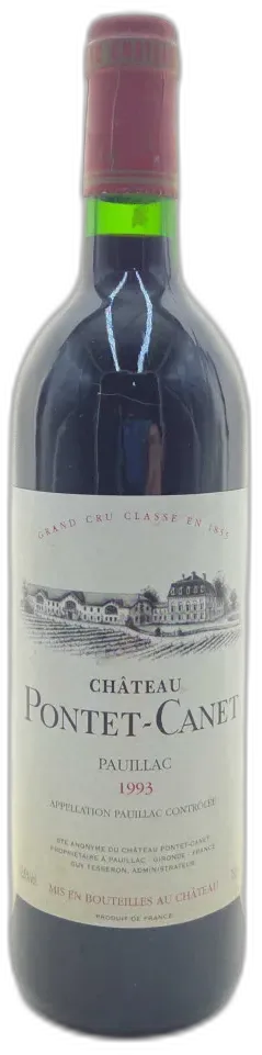photo du vin Château Pontet-Canet