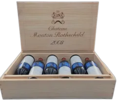 vue du vin Collection Château Mouton Rothschild 1er Cru Classé