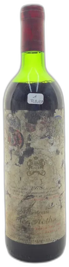 vue du vin Collection Château Mouton Rothschild 1er Cru Classé