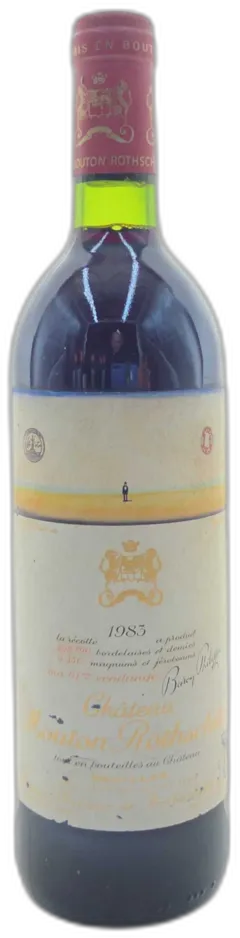 vue du vin Collection Château Mouton Rothschild 1er Cru Classé