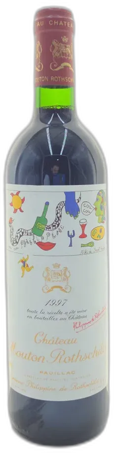 vue du vin Collection Château Mouton Rothschild 1er Cru Classé