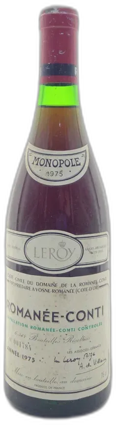 photo du vin Romanee Conti